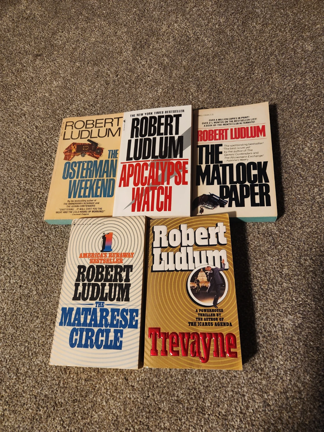 Collection of Robert Ludlum Novels - photo 4