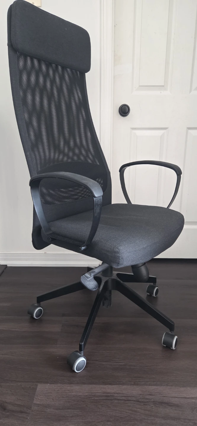Ikea  Office Chair - Dark Grey Mesh