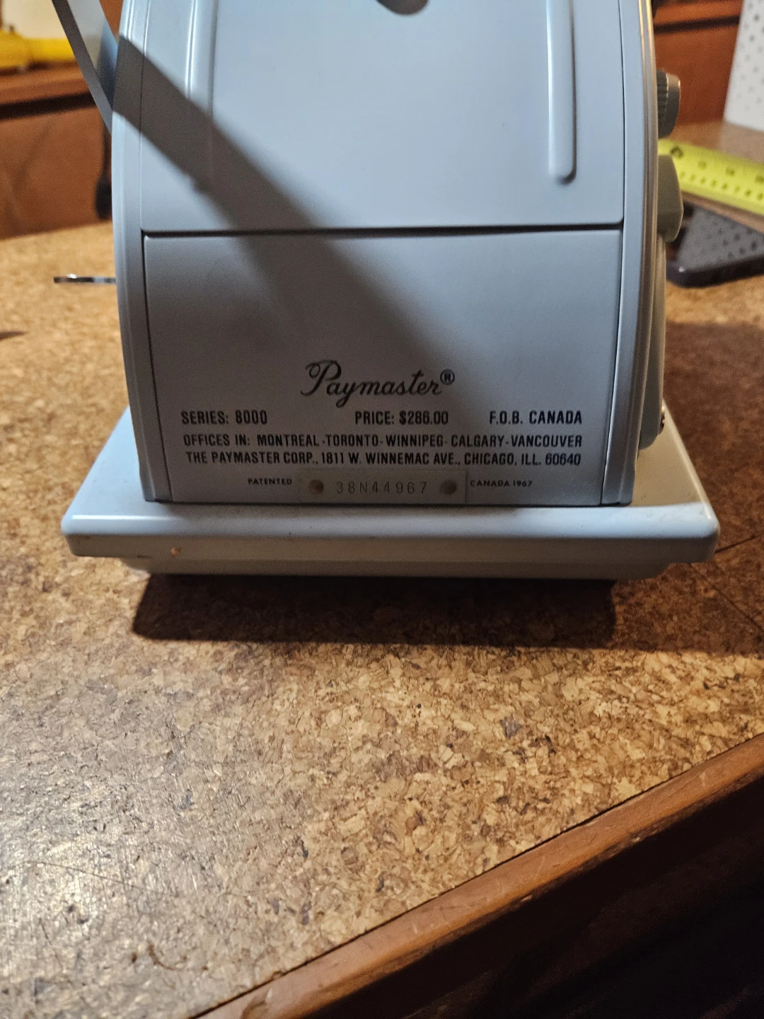 Paymaster Ribbon Writer Series 8000 - photo 4