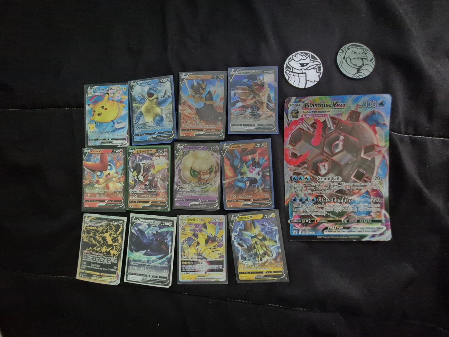 Assorted Pokemon Trading Cards
