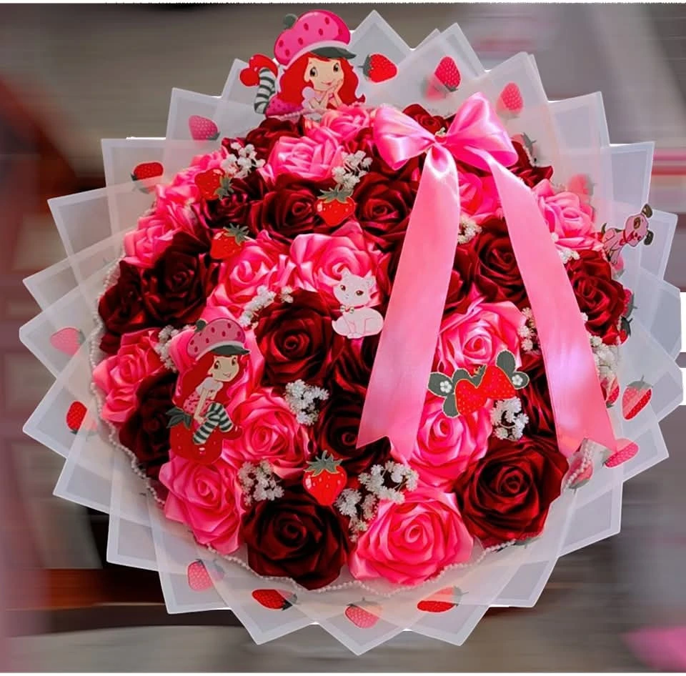 Strawberry Shortcake Flower Bouquet - photo 3