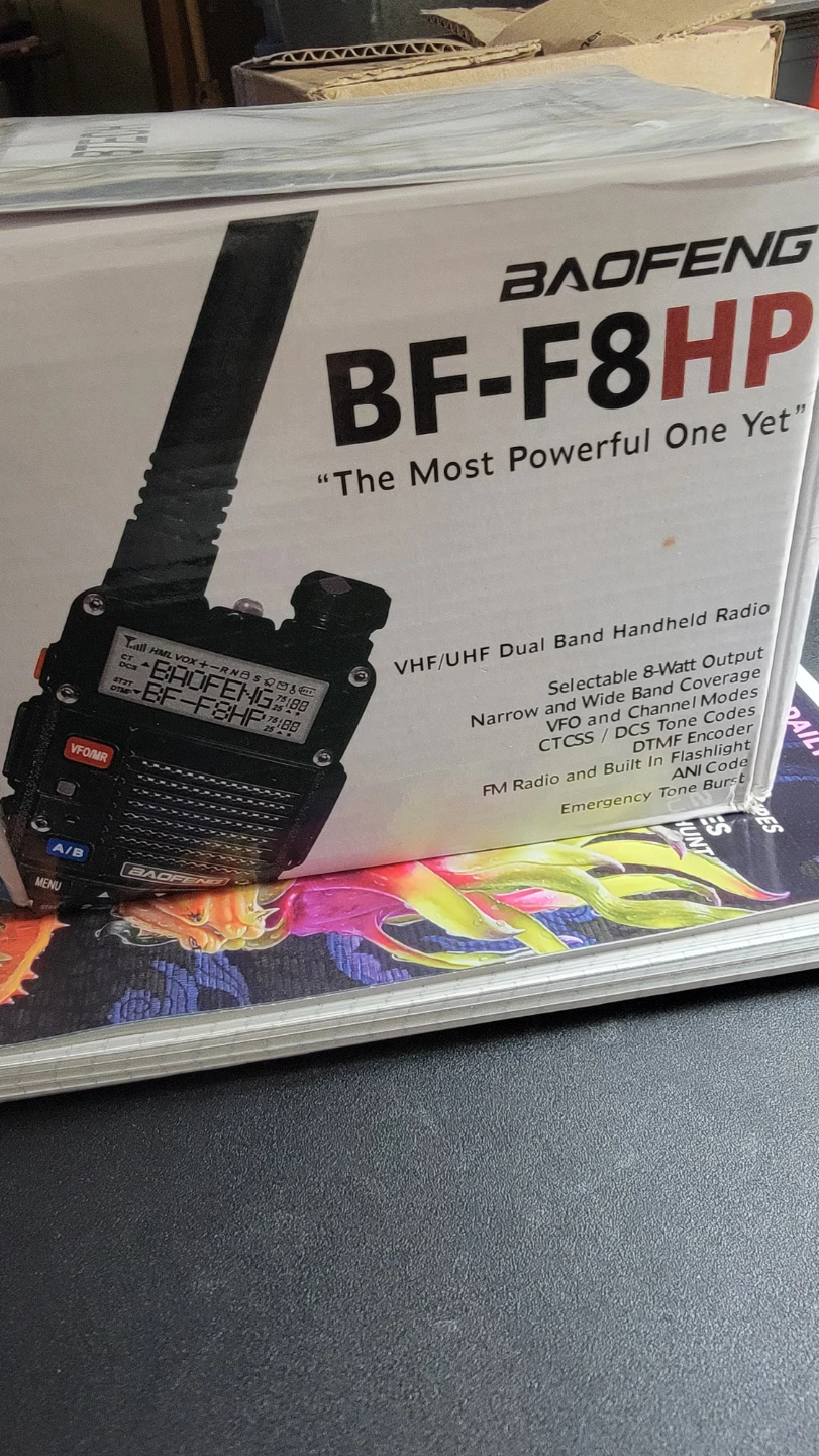 Baofeng BF-F8HP VHF/UHF Dual Band Handheld Radio