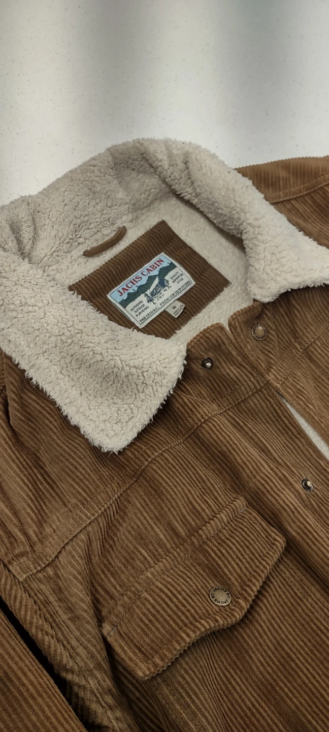 Jachs Cabin Corduroy Sherpa Lined Jacket