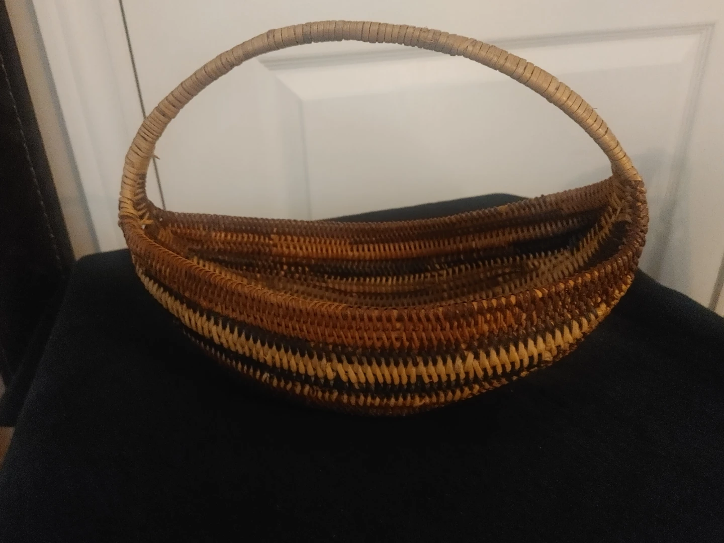 Woven Basket with Handle