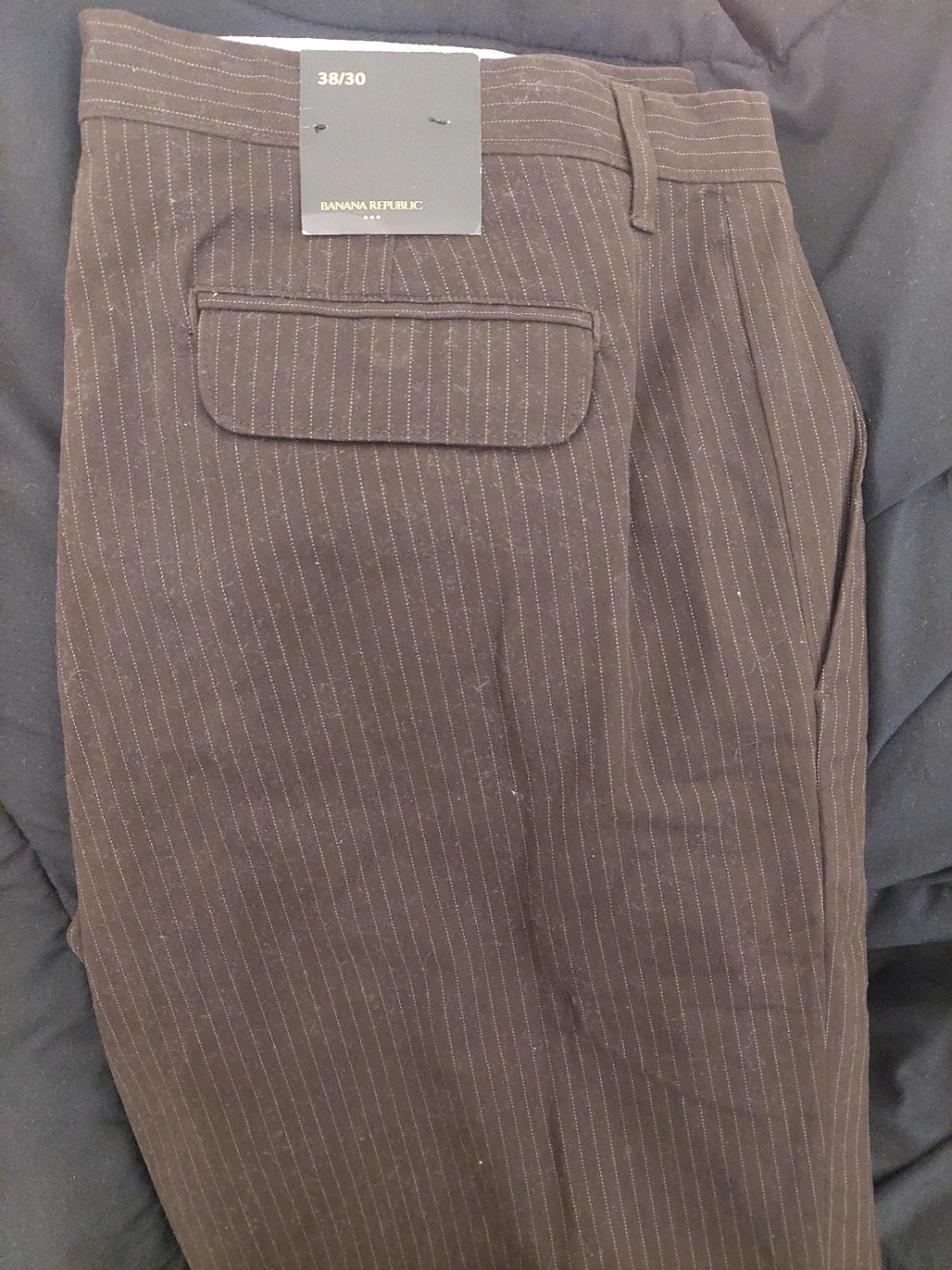 Banana Republic Pinstripe Dress Pants - Size 38/30