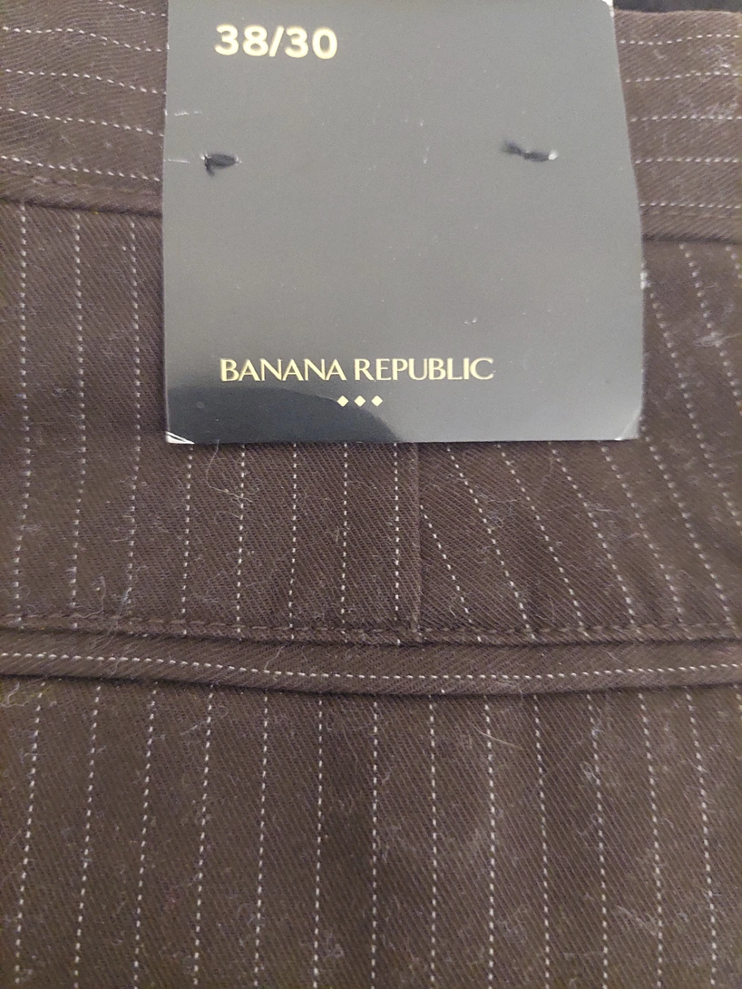 Banana Republic Pinstripe Dress Pants - Size 38/30 - photo 2