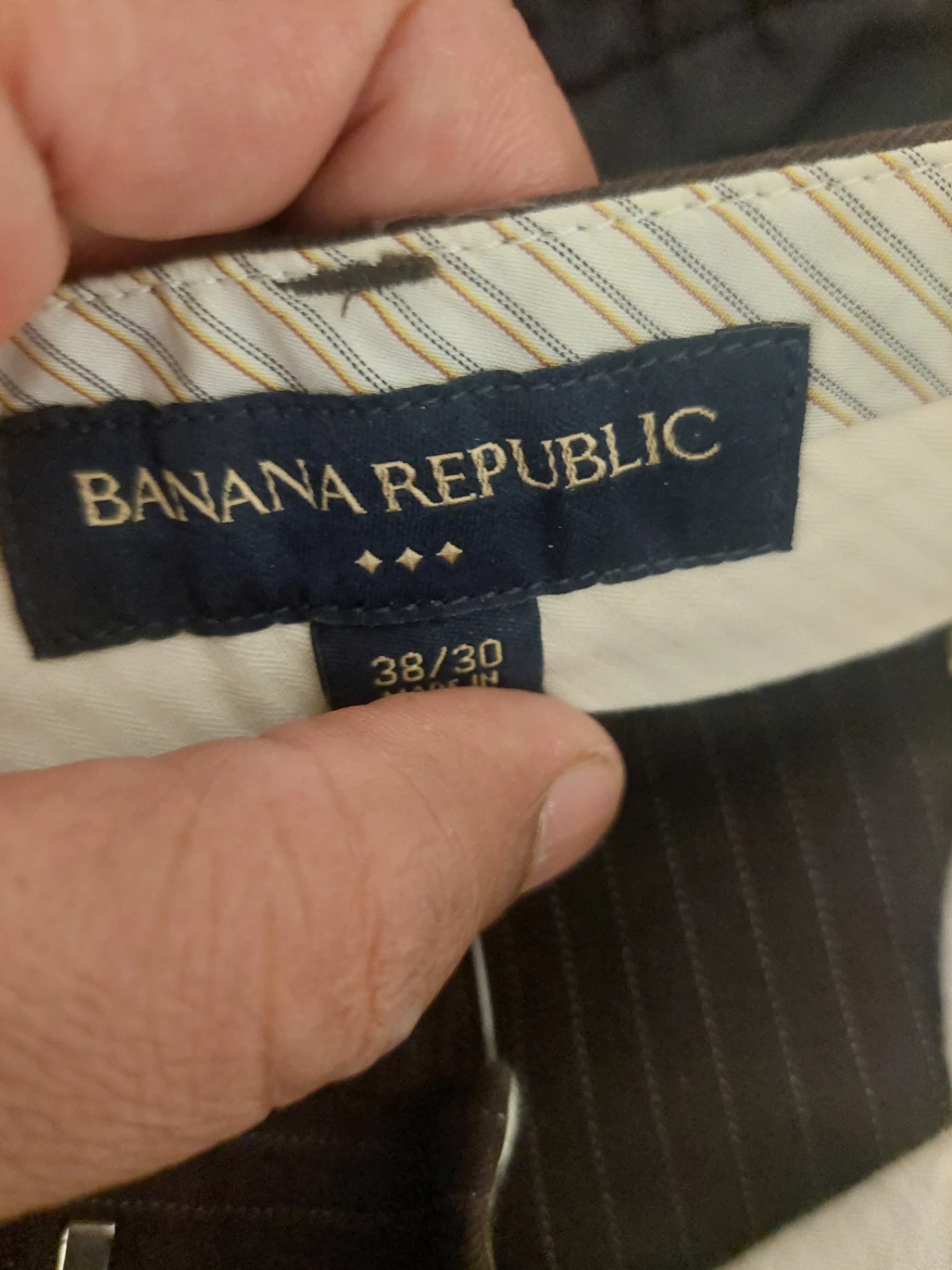 Banana Republic Pinstripe Dress Pants - Size 38/30 - photo 5