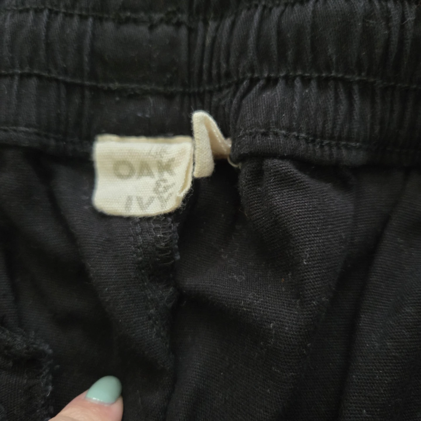 Oak & Ivy Black Joggers - photo 2