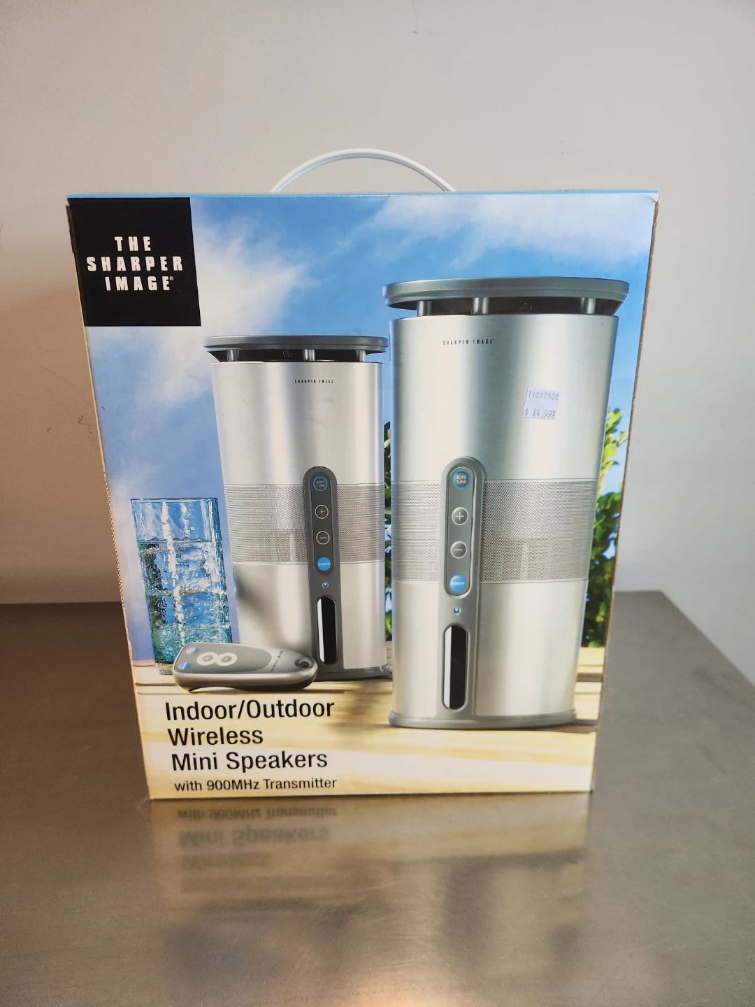 The Sharper Image Indoor/Outdoor Speakers NO REMOTE - photo 2