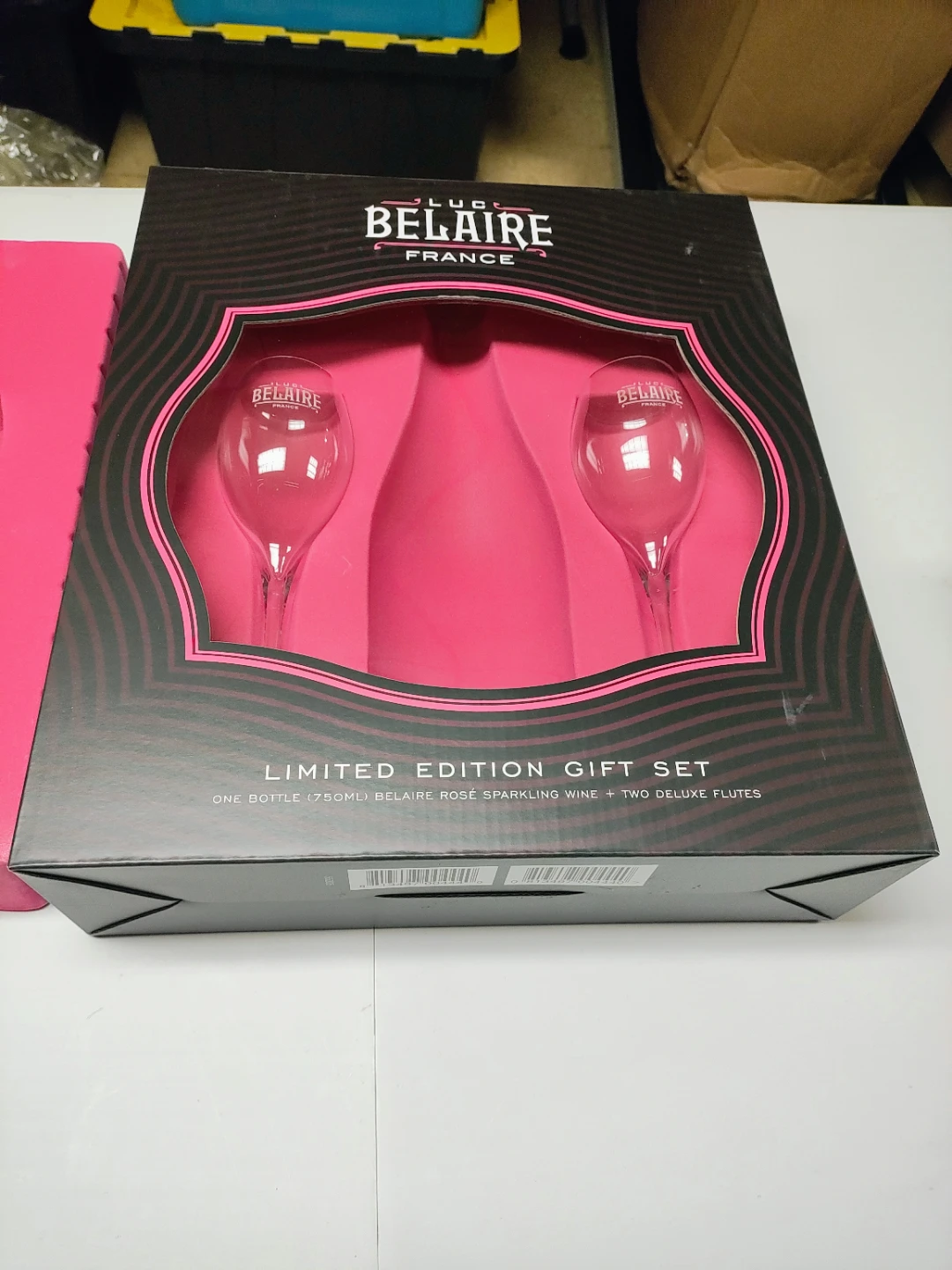 4 Luc Belaire France Limited Edition Flutes