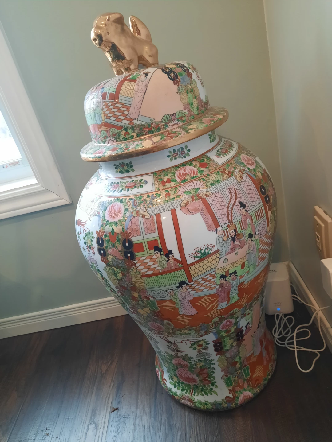 Large Decorative Vase Chinese theme - photo 5