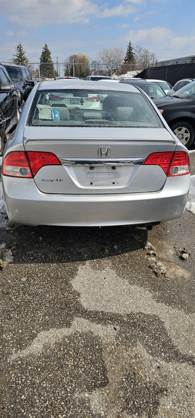 Silver Honda Civic Sedan