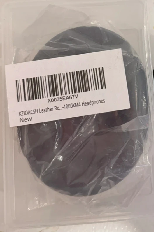 Leather Replacement Ear Pads for Sony WH-1000XM4 XM4 Headphones