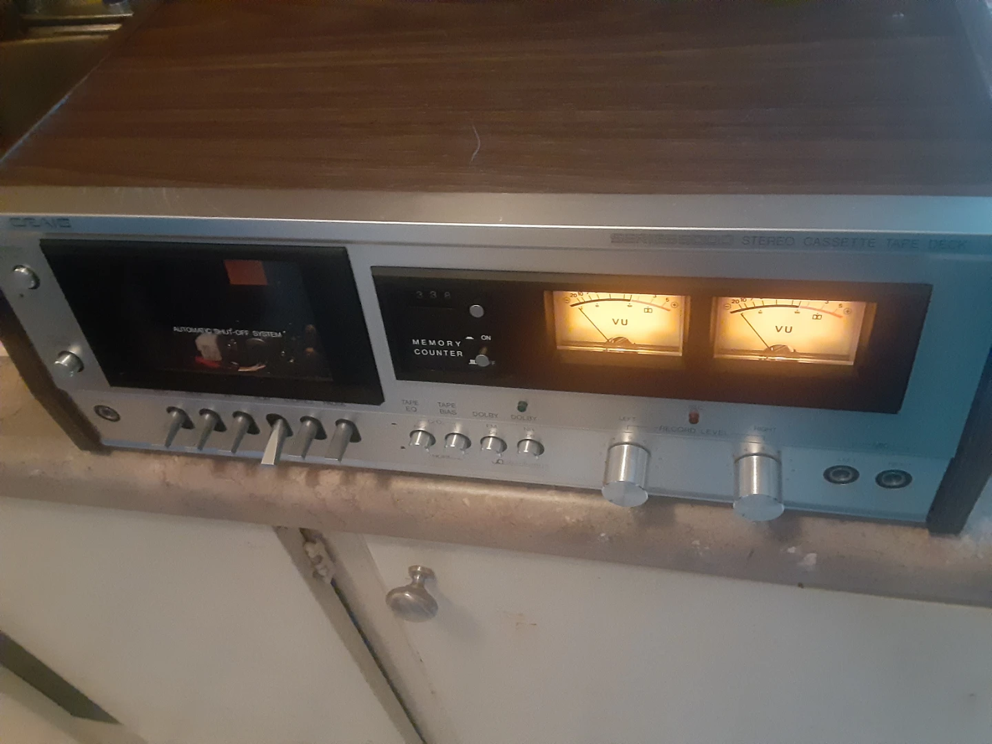 Craig Stereo Cassette Tape Deck in the box/manual