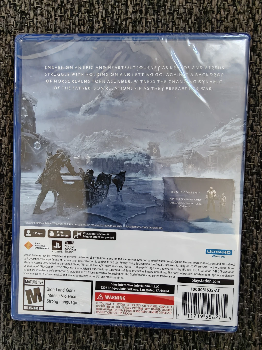 God of War Ragnarök PS5 Launch Edition - photo 2