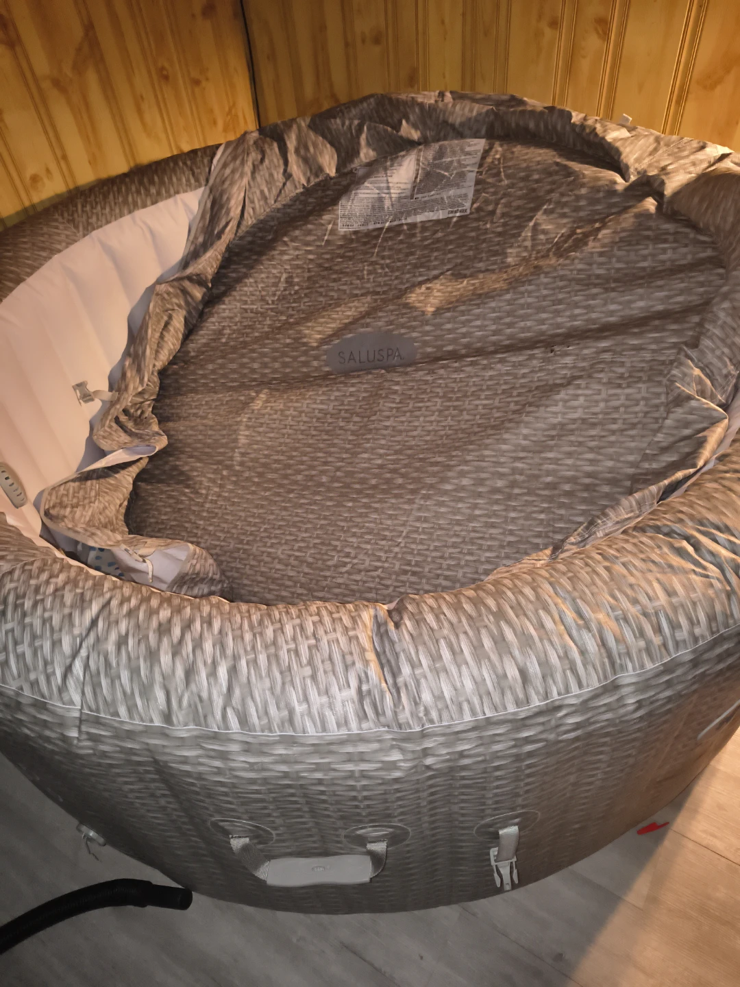 Saluspa Inflatable Hot Tub Pump and Filter System - photo 2