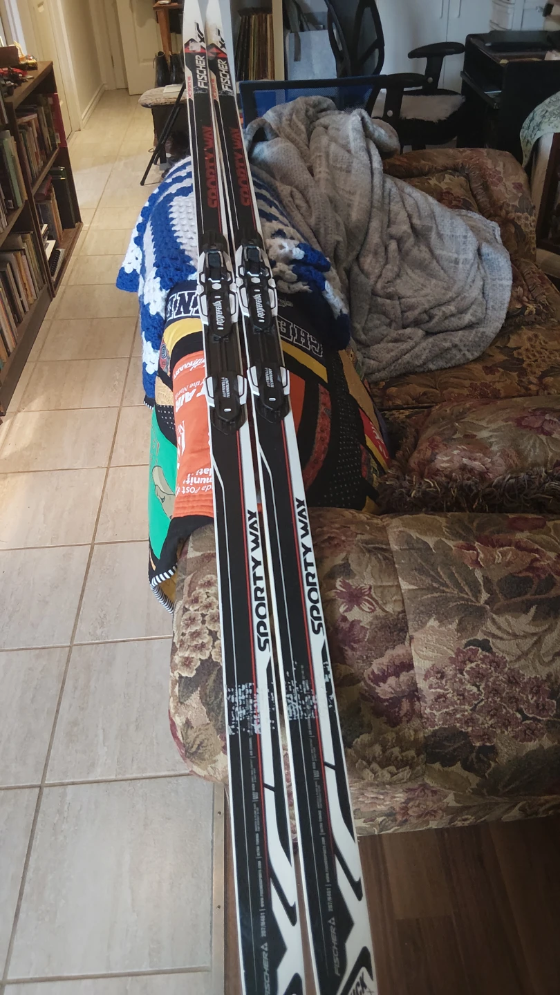 Cross-Country Skis, boots and poles
