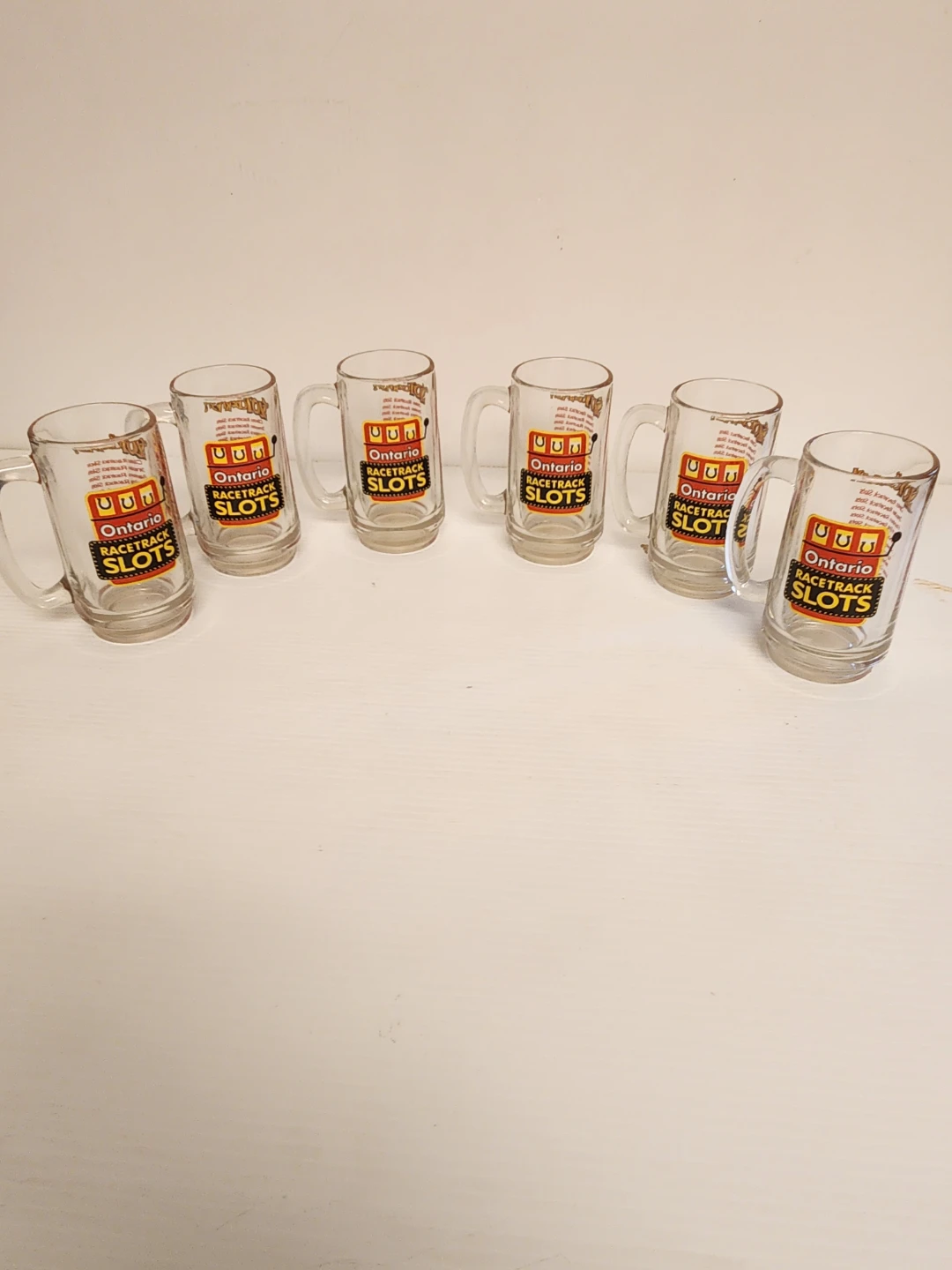 Vintage Ontario Racetrack Slots Beer Mug