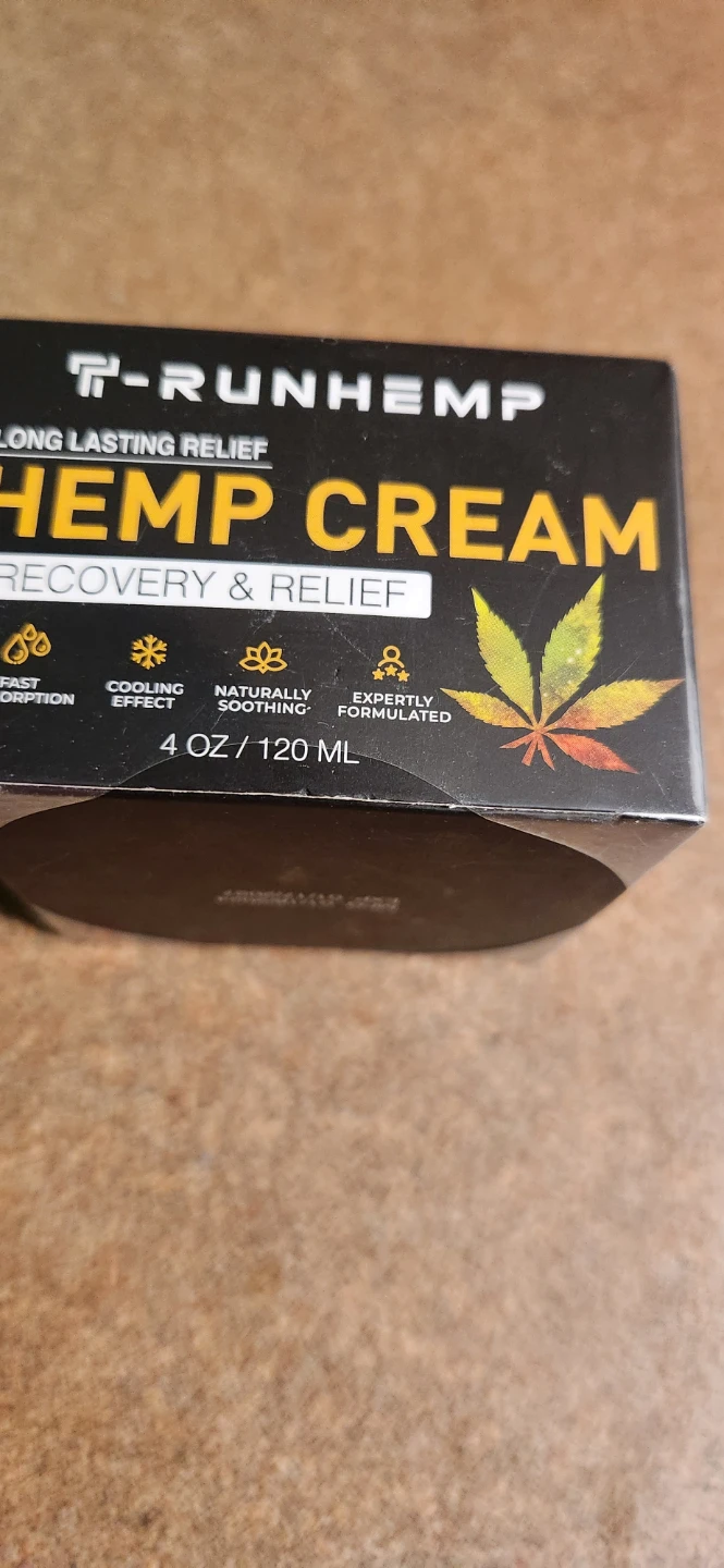 T-RUNHEMP Long Lasting Relief Hemp Cream
