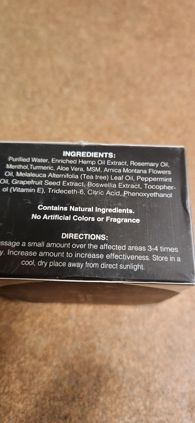 T-RUNHEMP Long Lasting Relief Hemp Cream - photo 2