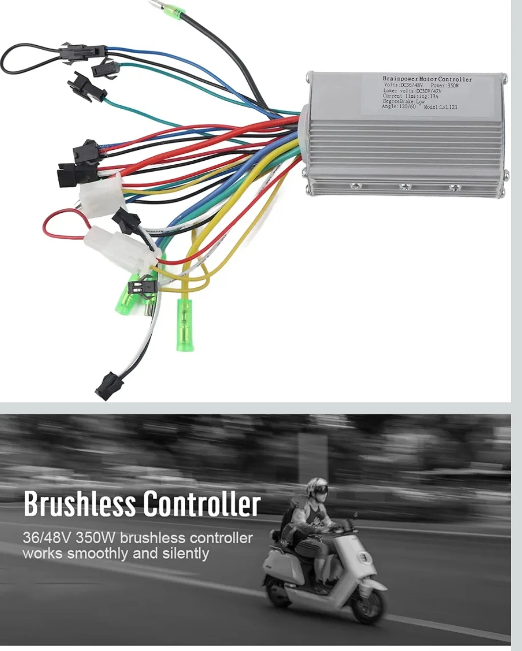 Brushless Motor Controller 36/48V 350W