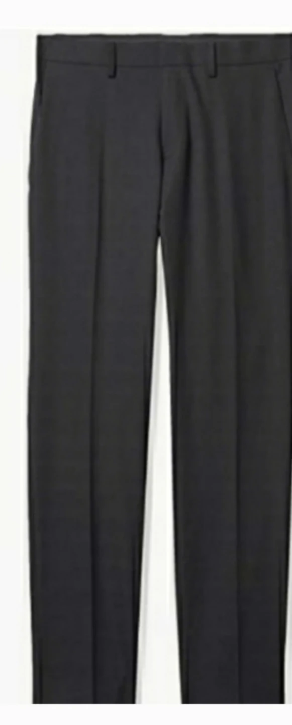 H & M Regular Fit Black Dress Pants