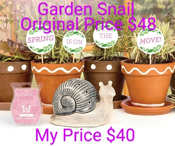 Garden Snail Scentsy Warmer