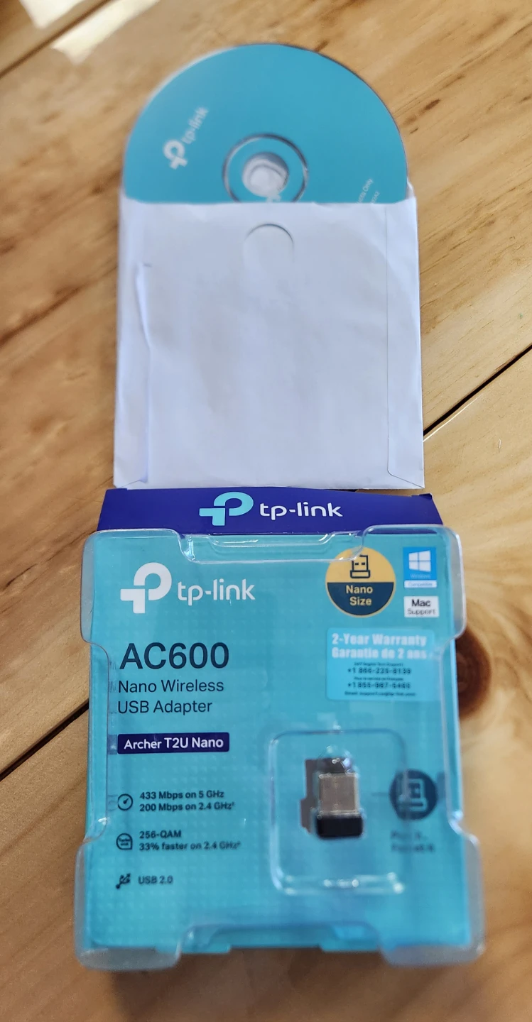 TP-Link AC600 Nano Wireless USB Wi-Fi Adapter - photo 2