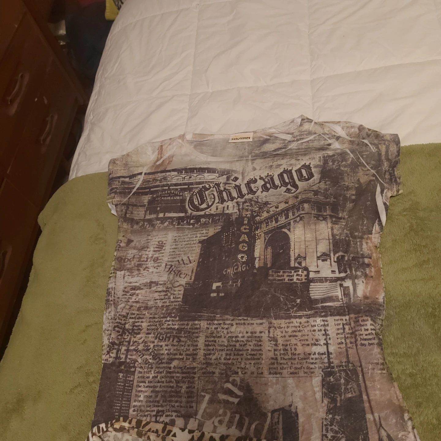 SUNSHIRT Chicago Graphic T-Shirt