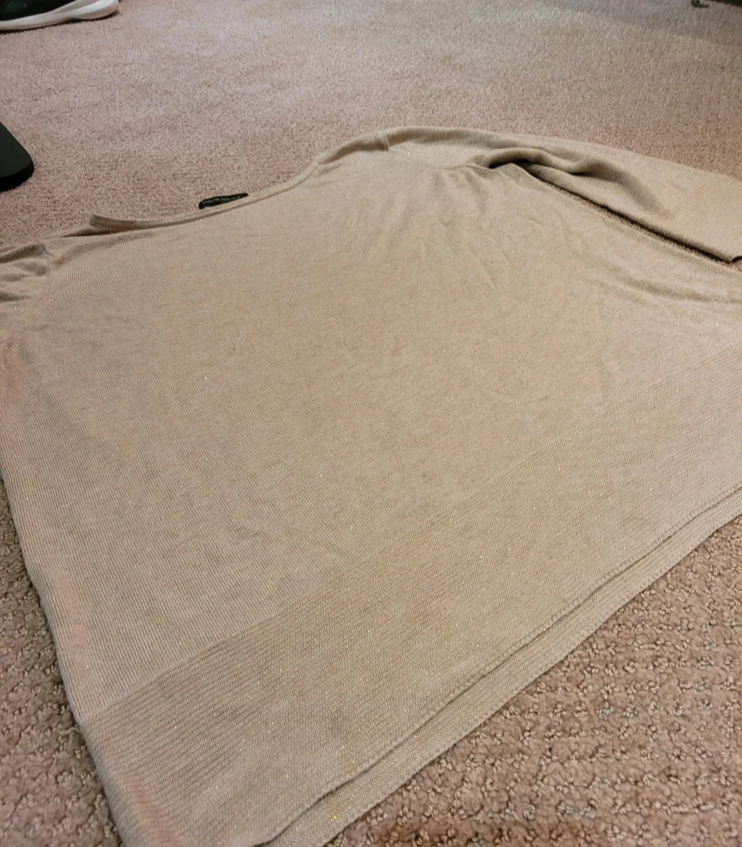 Banana Republic Women's Beige Sweater - Size L - photo 4