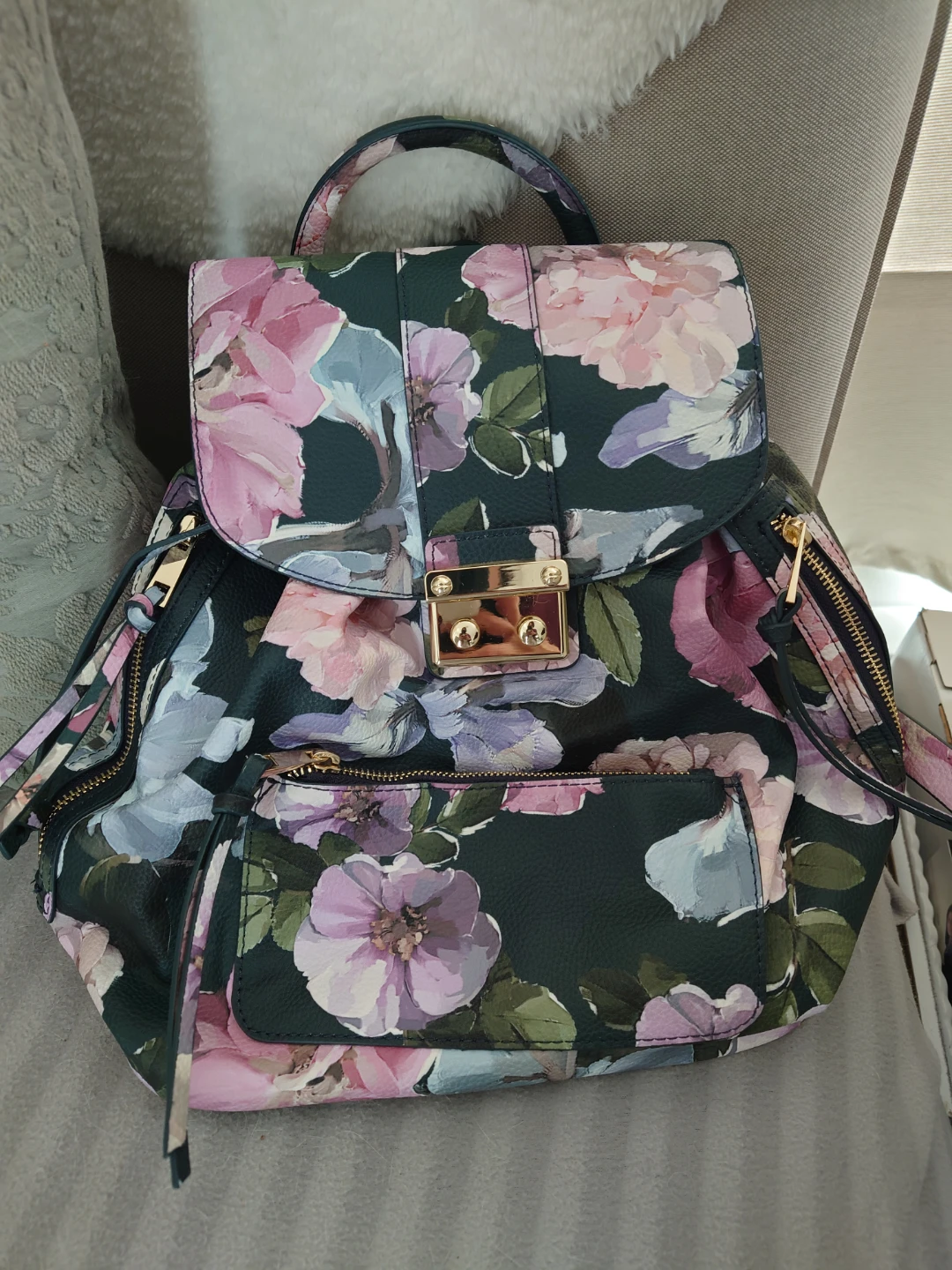Floral Backpack