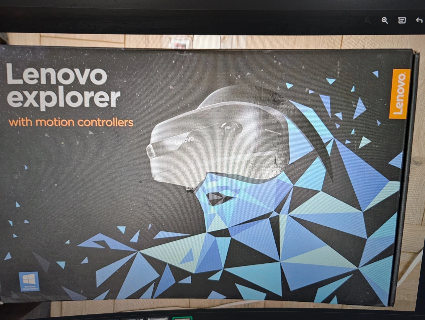 Lenovo Explorer VR Headset with Motion Controllers