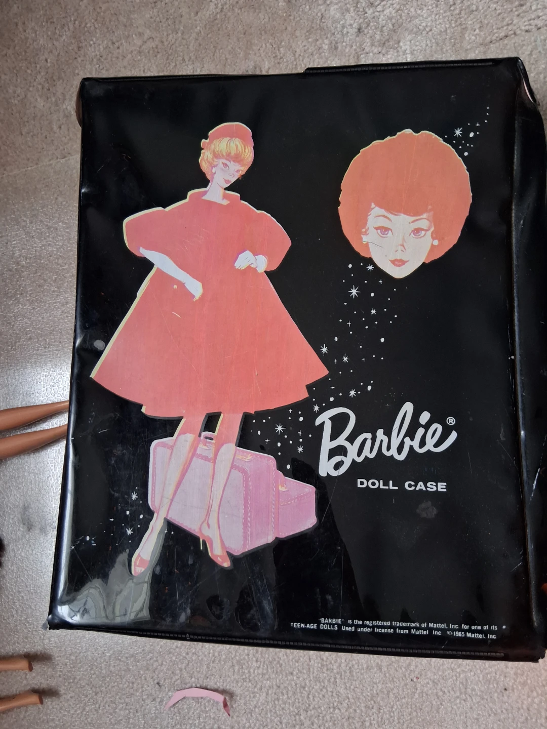 Vintage Barbie Doll Case~vintage dolls(can be restored)~
