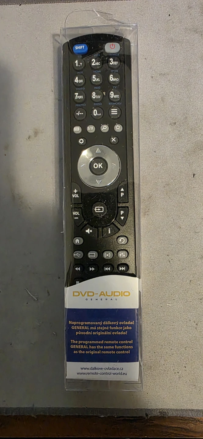 Universal learning program able audio video remote control