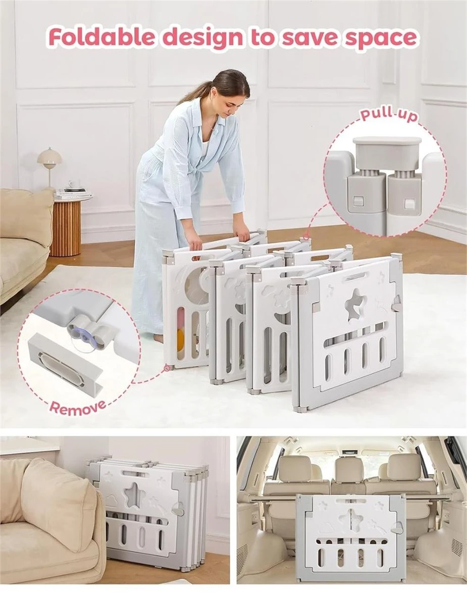BN - Dripe X Children's Playpen - Foldable Baby Fence - photo 2