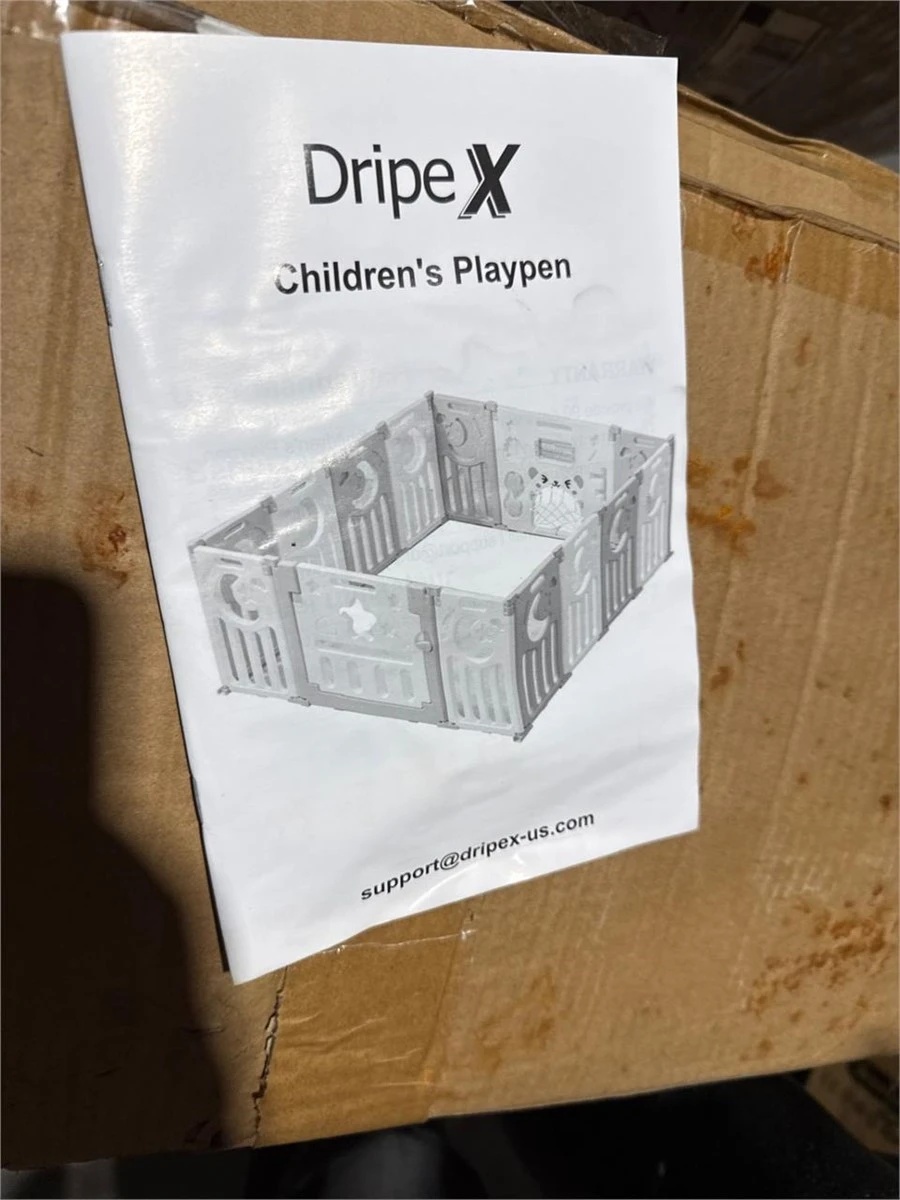 BN - Dripe X Children's Playpen - Foldable Baby Fence - photo 4