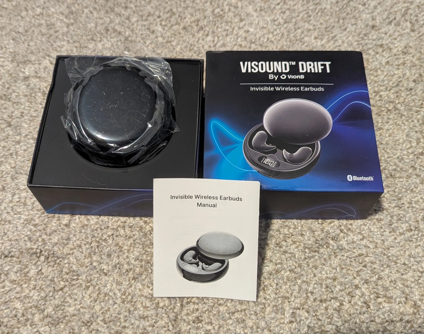 VISOUND Drift Invisible Wireless Earbuds