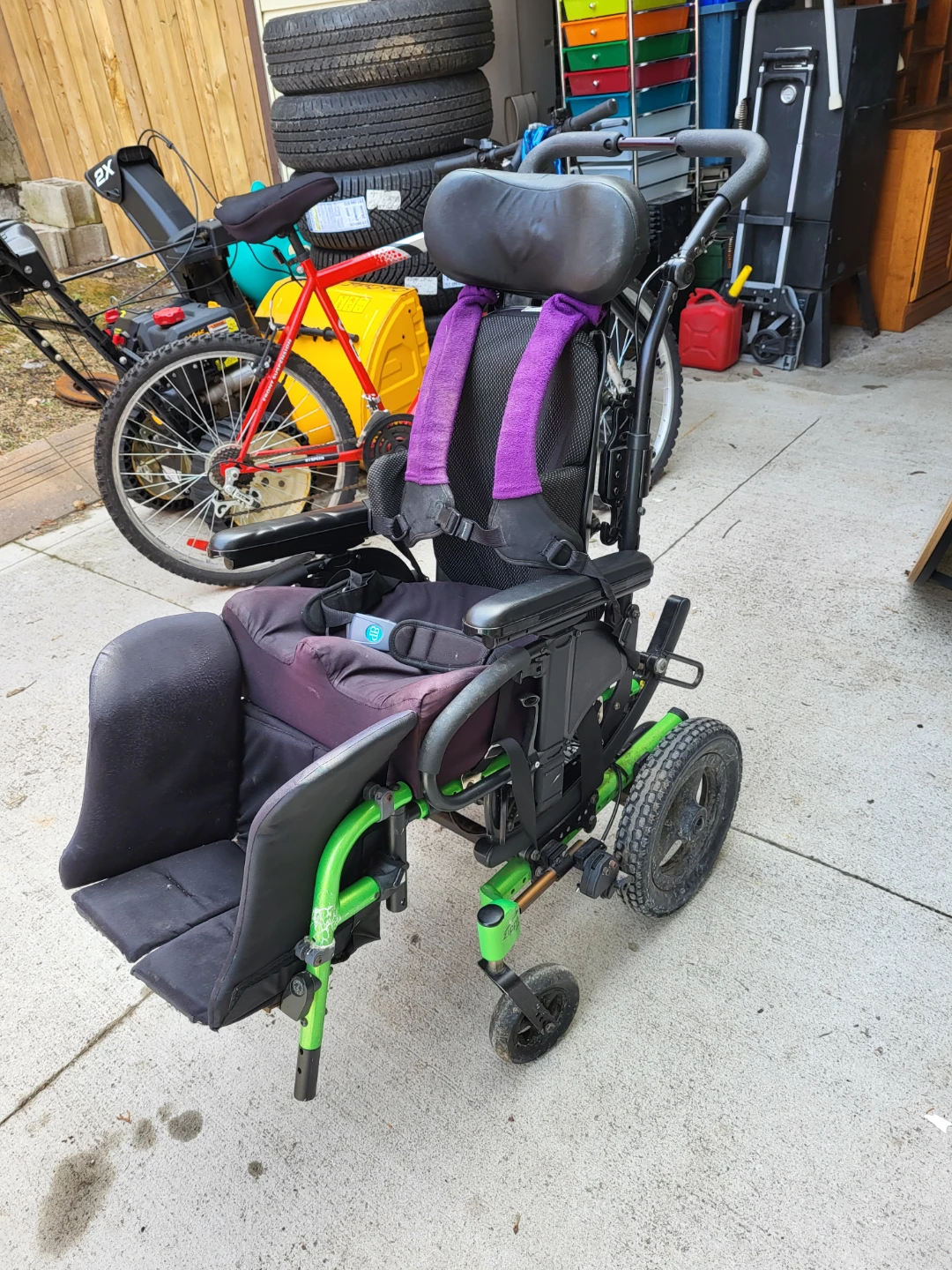Childs Whitmoyer Wheelchair first $160 cash takes it - photo 2
