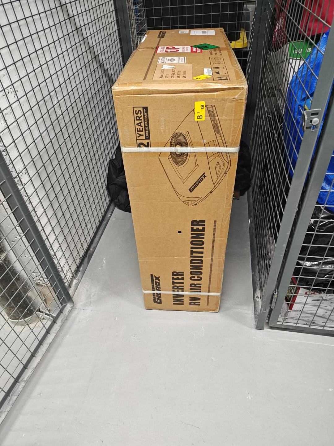 10000 BTU 12V DC RV Air Conditioner with PTC Heater BNIB - photo 5