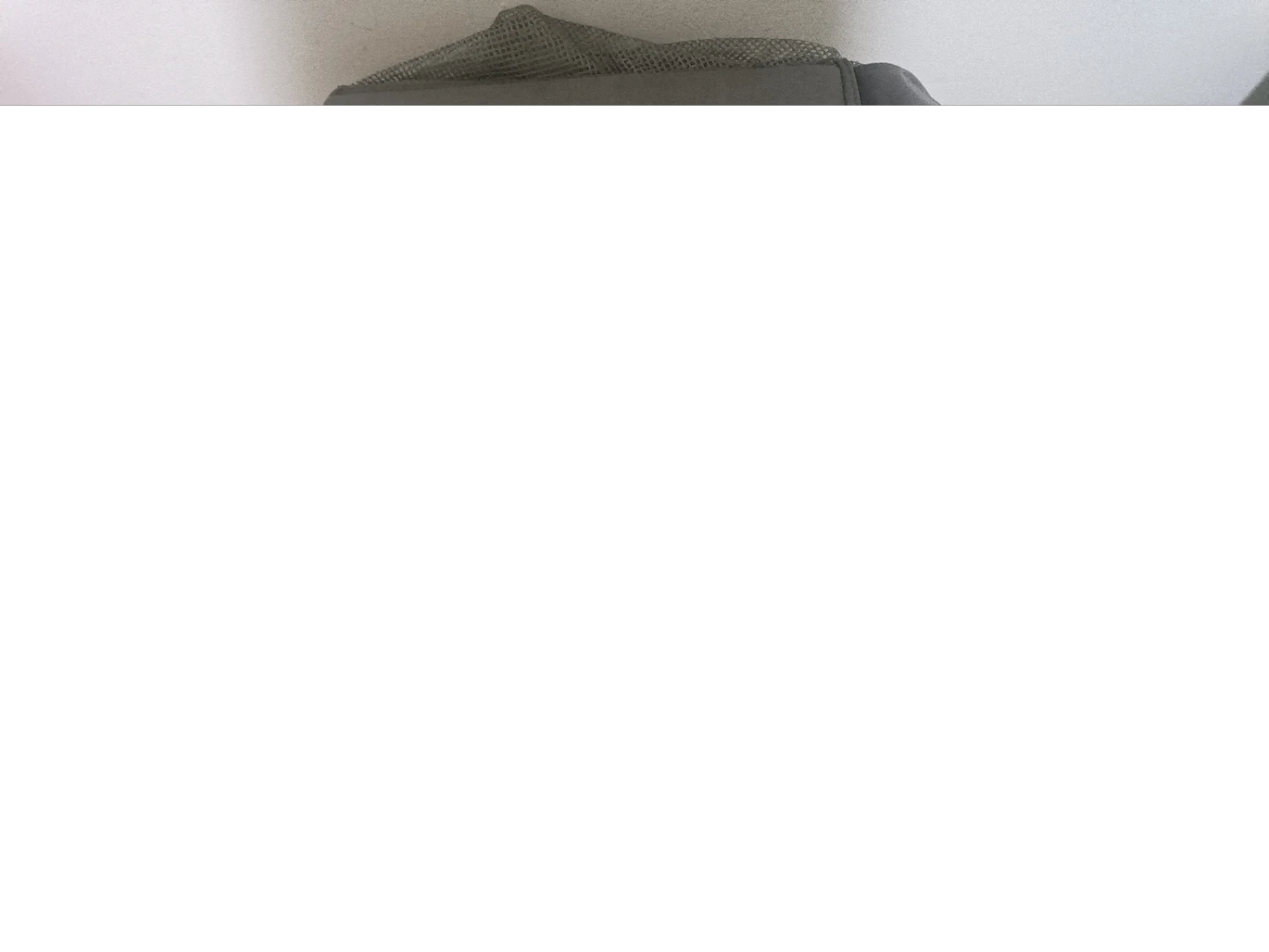 Grey hanging closet organizer - photo 2