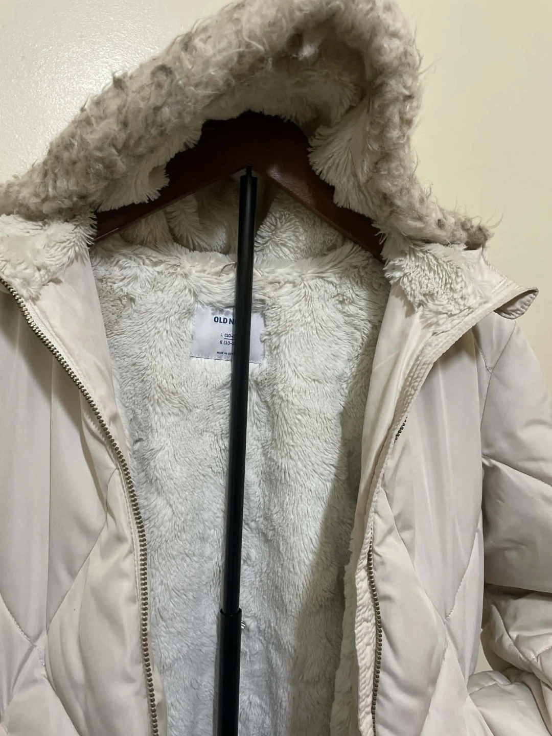 😍 Old Navy Puffer Winter Coat - Size L (10-12) - photo 3