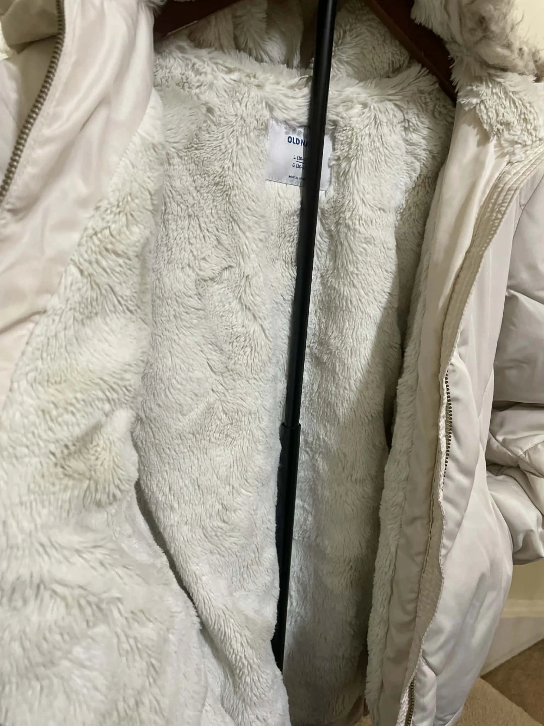 😍 Old Navy Puffer Winter Coat - Size L (10-12) - photo 4