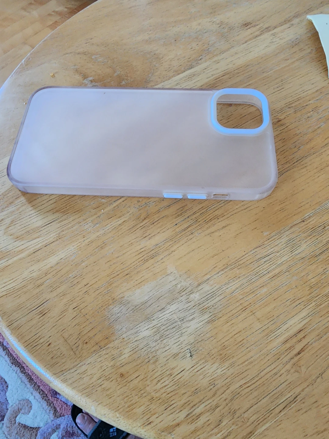 Frosted Clear Phone Case for iPhone 13 Pro - photo 3