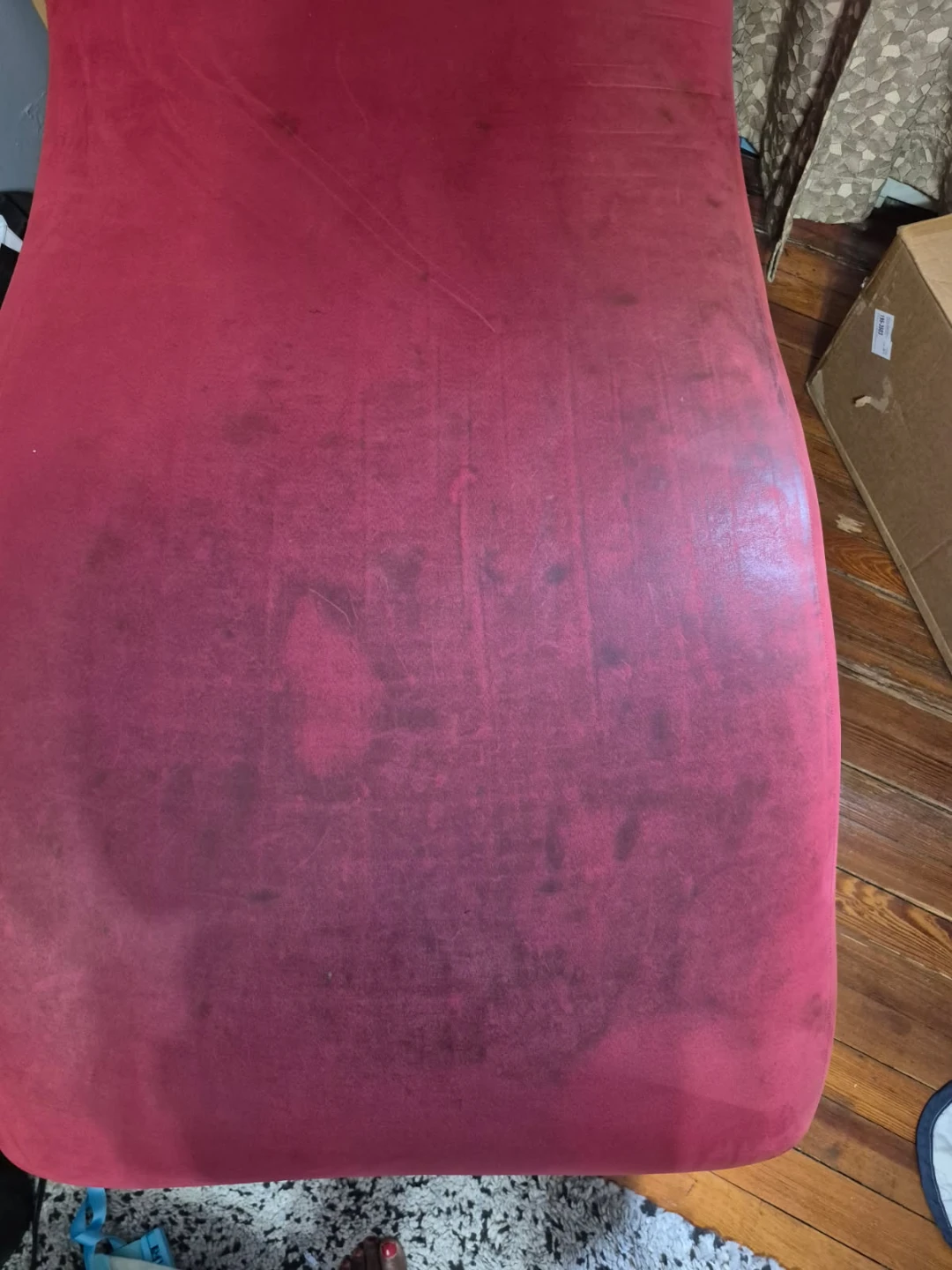 Red Accent Chair - photo 3
