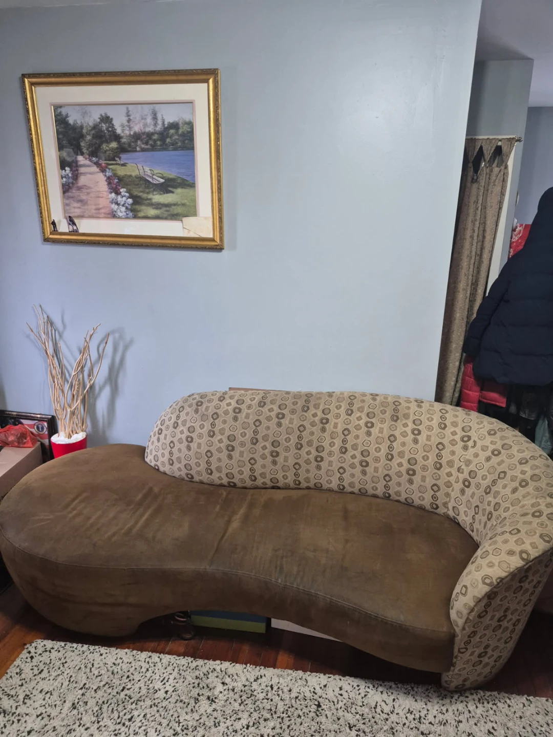 Red Accent Chair - photo 4