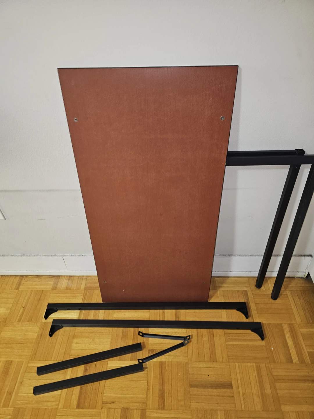 Black Metal Frame Desk - photo 2