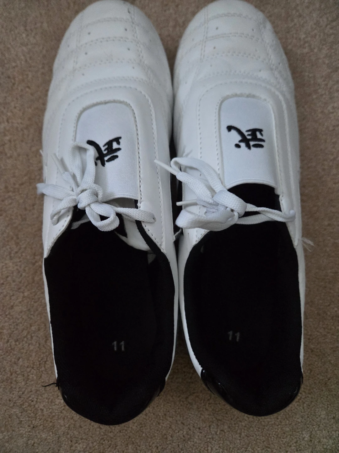 MUDO White Taekwondo Shoes Size 11 - photo 4