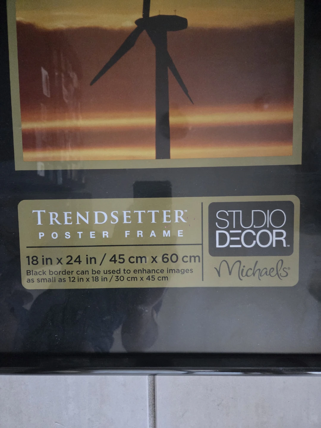 🧡 Studio Decor Trendsetter Poster Frame 18x24 inches - photo 3