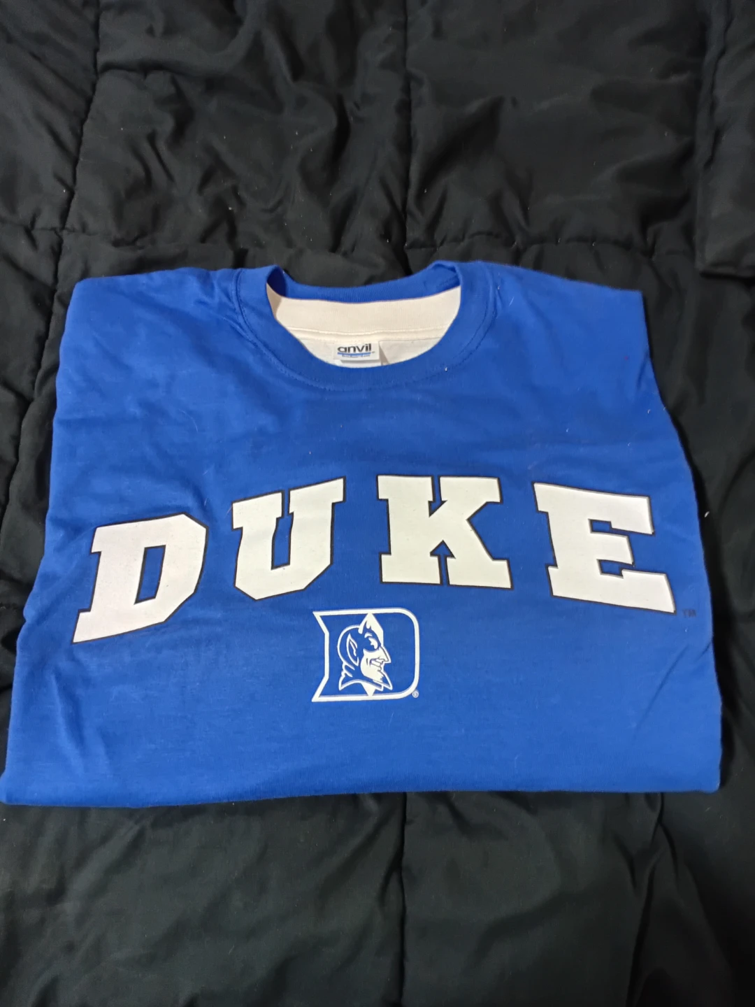 Anvil Duke Blue Devils T-Shirt XL