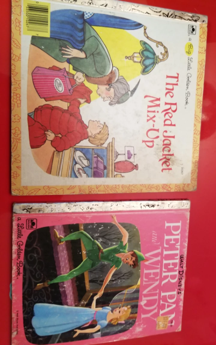 Little Golden Books: The Red Jacket Mix-Up & Peter Pan and Wendy